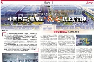錨定高端化智能化綠色化！中國巨石高質(zhì)量“躍遷”踏上新征程